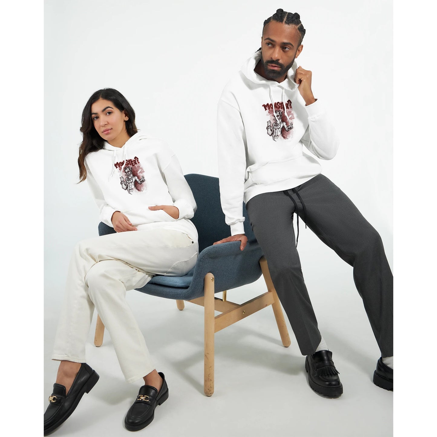 Classic Unisex Pullover Hoodie | "Monsters" Series | Vampire! - Matou Canaille